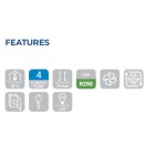 Όρθιος θάλαμος καταψύκτης QN 4 - 400 Lt 680X875X201 ENERGY CLASS D